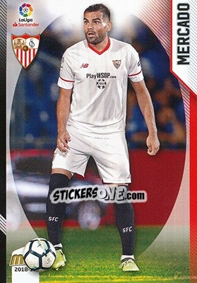 Sticker Mercado - Liga 2018-2019. Megacracks n. 437 - Panini