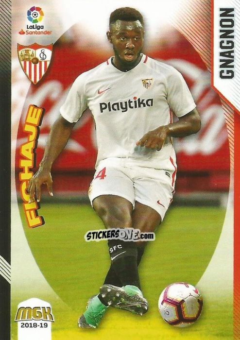 Sticker Gnagnon - Liga 2018-2019. Megacracks n. 439 - Panini