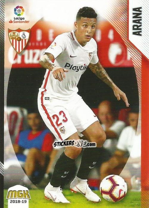 Sticker Arana - Liga 2018-2019. Megacracks n. 441 - Panini