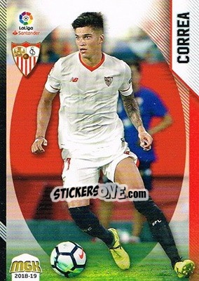 Sticker Correa - Liga 2018-2019. Megacracks n. 446 - Panini