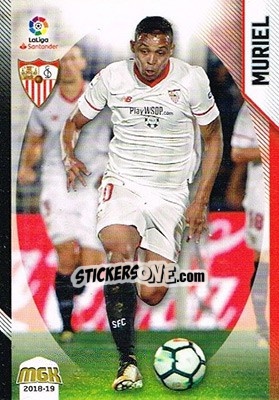 Sticker Muriel - Liga 2018-2019. Megacracks n. 451 - Panini