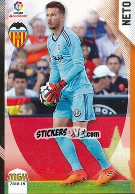Sticker Neto - Liga 2018-2019. Megacracks n. 461 - Panini