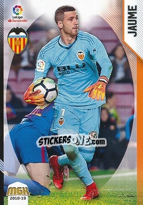 Sticker Jaume - Liga 2018-2019. Megacracks - Panini