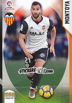 Cromo Montoya - Liga 2018-2019. Megacracks n. 463 - Panini