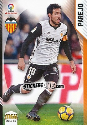 Cromo Parejo - Liga 2018-2019. Megacracks - Panini