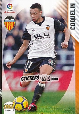 Sticker Coquelin - Liga 2018-2019. Megacracks n. 473 - Panini
