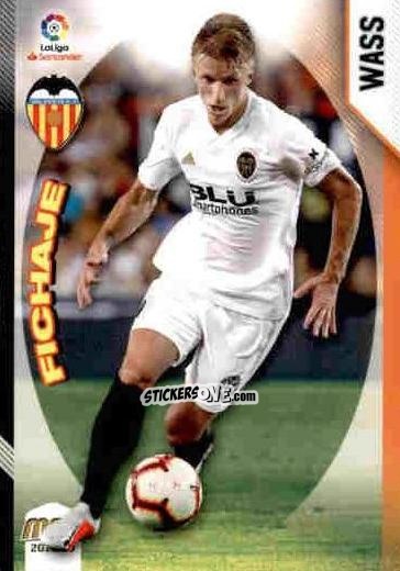 Figurina Wass - Liga 2018-2019. Megacracks n. 475 - Panini
