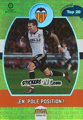Cromo En Pole Position - Liga 2018-2019. Megacracks n. 482 - Panini