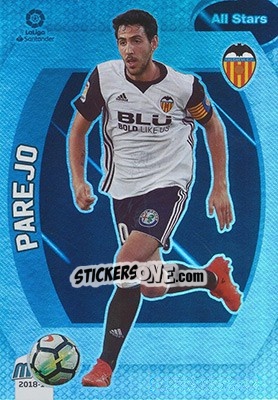 Figurina Parejo - Liga 2018-2019. Megacracks - Panini