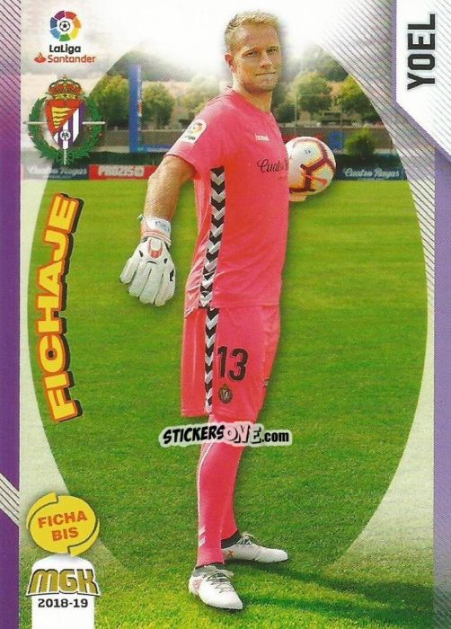 Cromo Yoel - Liga 2018-2019. Megacracks n. 489bis - Panini