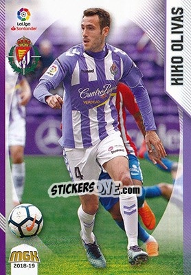 Sticker Kiko Olivas - Liga 2018-2019. Megacracks - Panini