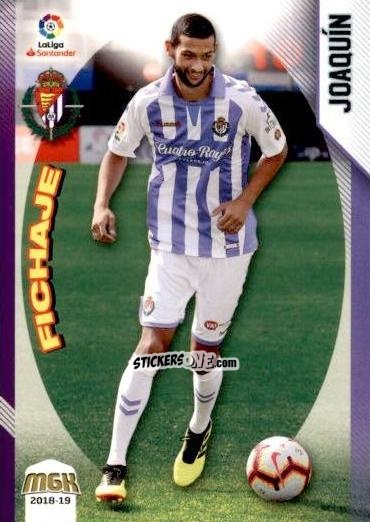 Cromo Joaquín - Liga 2018-2019. Megacracks n. 493 - Panini