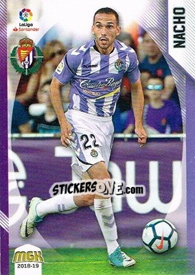 Sticker Nacho - Liga 2018-2019. Megacracks n. 495 - Panini