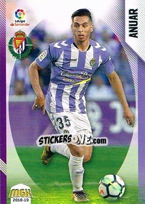 Sticker Anuar - Liga 2018-2019. Megacracks n. 498 - Panini