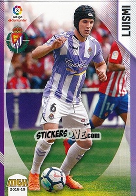 Cromo Luismi - Liga 2018-2019. Megacracks - Panini