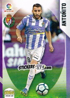 Sticker Antoñito - Liga 2018-2019. Megacracks - Panini