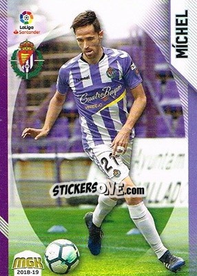 Sticker Míchel - Liga 2018-2019. Megacracks - Panini