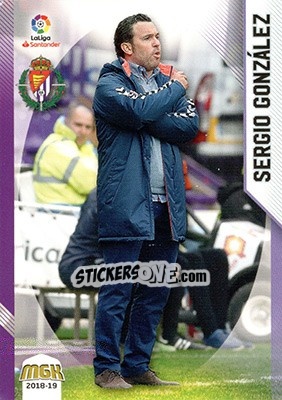 Cromo Sergio González - Liga 2018-2019. Megacracks - Panini