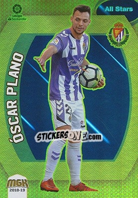 Sticker Oscar Plano - Liga 2018-2019. Megacracks n. 511 - Panini