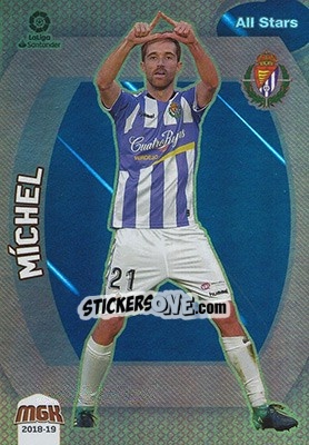 Sticker Míchel - Liga 2018-2019. Megacracks - Panini