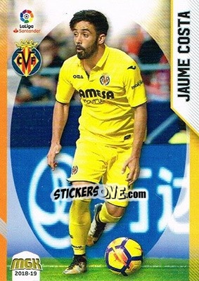 Cromo Jaume Costa - Liga 2018-2019. Megacracks - Panini