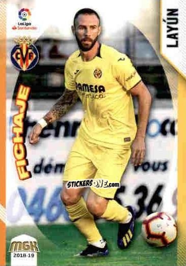 Cromo Layun - Liga 2018-2019. Megacracks n. 522 - Panini