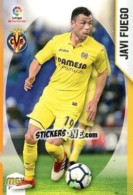 Sticker Javi Fuego - Liga 2018-2019. Megacracks - Panini