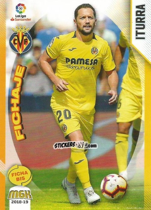 Sticker Iturra - Liga 2018-2019. Megacracks n. 526bis - Panini