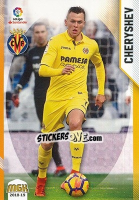 Sticker Cheryshev - Liga 2018-2019. Megacracks n. 527 - Panini