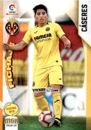 Cromo Caseres - Liga 2018-2019. Megacracks n. 527bis - Panini