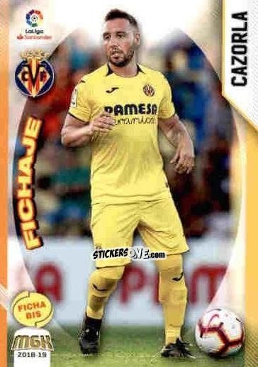 Cromo Cazorla - Liga 2018-2019. Megacracks n. 530bis - Panini