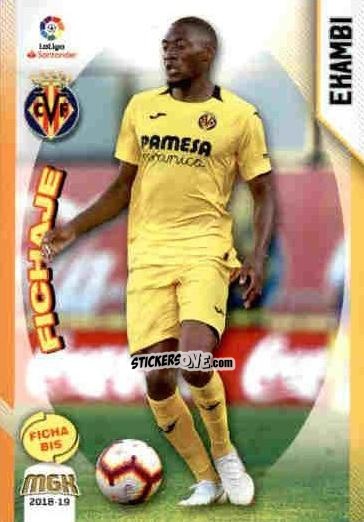 Cromo Ekambi - Liga 2018-2019. Megacracks n. 533bis - Panini