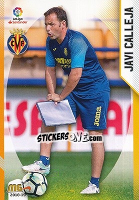 Sticker Javi Calleja - Liga 2018-2019. Megacracks - Panini