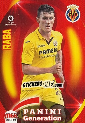 Sticker Raba - Liga 2018-2019. Megacracks n. 537 - Panini