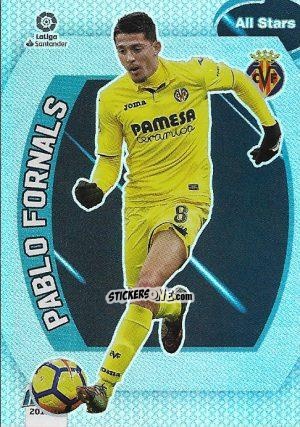 Cromo Pablo Fornals - Liga 2018-2019. Megacracks n. 539 - Panini