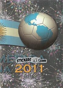 Figurina Logo Copa America 2 - Copa América. Argentina 2011 - Panini