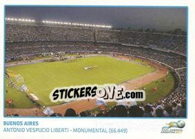 Sticker Monumental de Nunez - Copa América. Argentina 2011 n. 4 - Panini