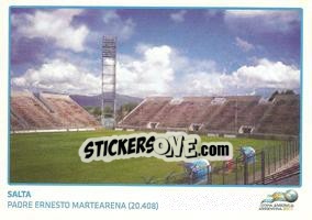 Sticker Cancha Padre Ernesto Martearena - Copa América. Argentina 2011 - Panini