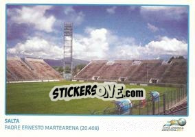 Sticker Cancha Padre Ernesto Martearena - Copa América. Argentina 2011 n. 6 - Panini