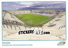 Sticker Estadio del Bicentenario - Copa América. Argentina 2011 n. 10 - Panini
