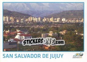 Sticker San Salvador de Jujuy - Copa América. Argentina 2011 n. 15 - Panini