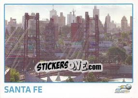 Sticker Santa Fe - Copa América. Argentina 2011 n. 19 - Panini