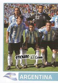 Sticker Argentina squad - Copa América. Argentina 2011 n. 20 - Panini