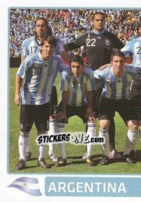 Sticker Argentina squad - Copa América. Argentina 2011 - Panini