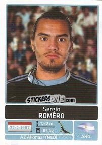 Sticker Sergio Romero - Copa América. Argentina 2011 - Panini