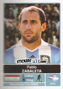 Sticker Pablo Zabaleta - Copa América. Argentina 2011 - Panini