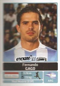 Sticker Fernando Gago - Copa América. Argentina 2011 n. 32 - Panini