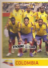 Sticker Colombia squad