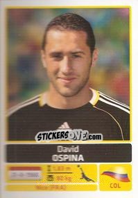 Sticker David Ospina - Copa América. Argentina 2011 - Panini