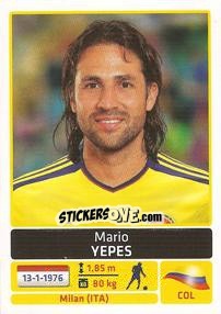 Sticker Mario Yepes - Copa América. Argentina 2011 - Panini